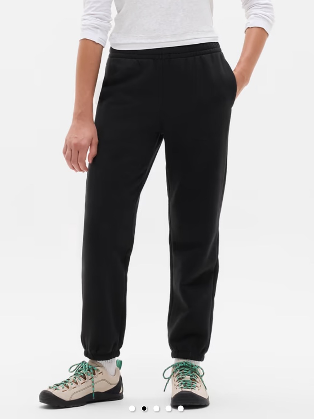 Athleta girl all day jogger sweatpants size 8-10 black